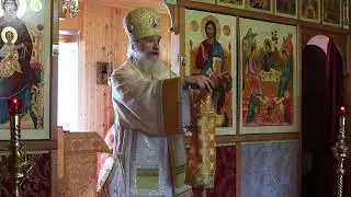 Проповедь епископа Амвросия (Тимрота) на Рождество Иоанна Предтечи, 10 июля 2024 года