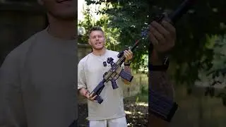 NS Nemesis Dt4 Dual Barrel 🥵 #airsoft #asmr #power