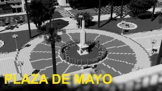 Plaza de Mayo | Minecraft Build The Earth