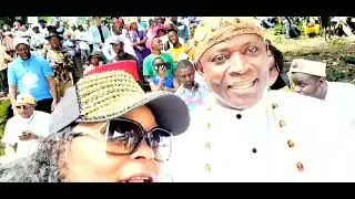 LadyKate on Traditional Coronation of HRH Manga Williams, Limbe.