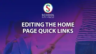 Editing Home Page Quick Links