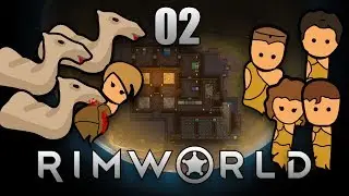 Rimworld Alpha 17 - E02 - Maneating Lama's