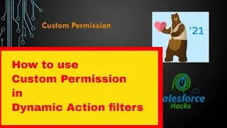 How to Use Custom Permission in Dynamic Action | Hide/unhide action button based on Permission sets