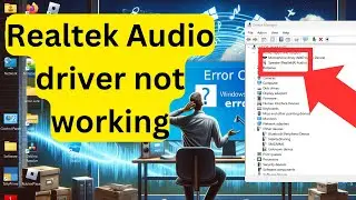 How to fix Realtek audio driver not working