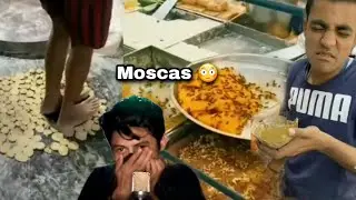 Comida callejera de la India la más asquerosa del mundo  🇮🇳💀😂