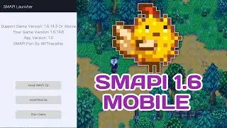 SMAPI 1.6 MOBILE •|• STARDEW VALLEY MOBILE 1.6 •|• STILL IN DEVELOPMENT