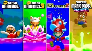Evolution of Poison Levels in 2D Super Mario Games (2006-2025)