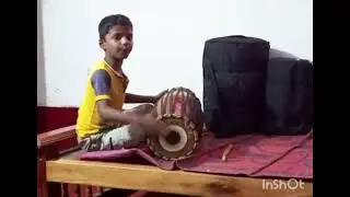 ಮದ್ದಳೆ ನುಡಿಸುವ ಪ್ರಯತ್ನ #