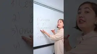 Rus tilida sodda gap tuzish formulasi. 