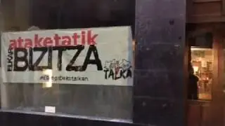 Gasteizko Talka gune feminista okupatua, barrutik