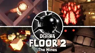 Doors Floor 2: The Mines - All Trailers, Teaser & LEAKS (Roblox)