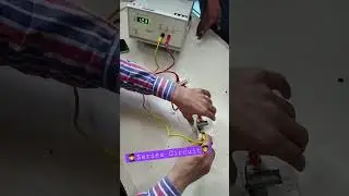 How to make a series circuit? #iti #mmvtrade #autoelectrician #seriescircuit @Autotechedu