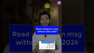 Read message without seen instagram ✅ | #shortvideo #shorts #shortsfeed #trending #viral #tricks