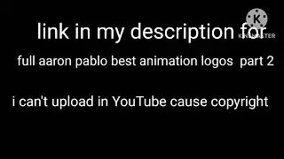 Full aaron pablo best animation logos part 2 link