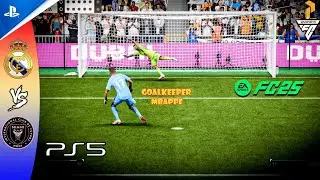 FC25 | Final UCL - Goalkeeper Mbappe vs Messi | Real Madrid vs Messi | PS5™ 