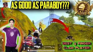 Better Than ParaBoy?!?! | Best 4 Finger Claw Player | PUBGMobile