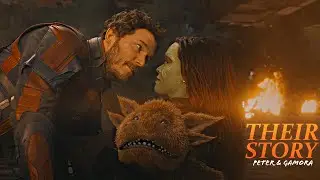 Peter and Gamora - Their Full Story