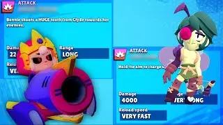 Can I Guess All Brawl Stars Brawlers Main Attack Names?