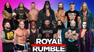 CAN UNDERTAKER WIN THE ROYAL RUMBLE MATCH ? WWE 2K24 30 MAN ROYAL RUMBLE MATCH GAMEPLAY