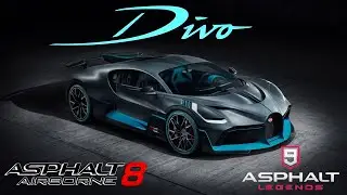 Bugatti Divo: Asphalt 8 vs Asphalt 9
