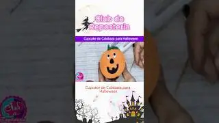 Cupcake de Calabaza para Halloween #shorts