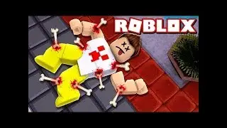 QUEBREI VÁRIOS OSSOS NO ROBLOX