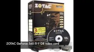 ZOTAC GeForce GTX 560 1GB DDR5 PCI Express Video Card Geeks.com