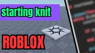 how to initialize and start knit roblox studio