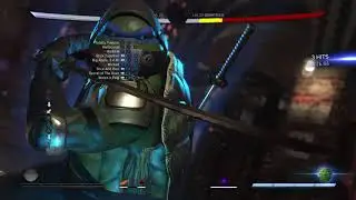 Injustice 2- Ninja turtle Leo Combo guide ( Turtle Combo guide 1 )