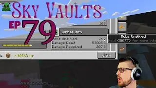 That's a LOT of mobs! Vault Hunters SkyBlock Season 3 Episode 79 Modded Minecraft