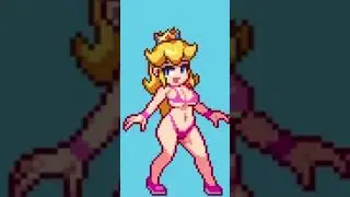 Princess Peach Sexy Dancing