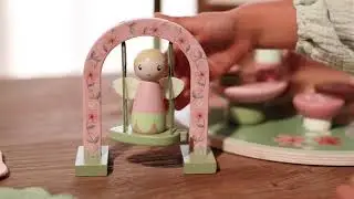 Little Dutch Domeček pro víly dřevěný přenosný Fairy Garden