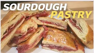 Sourdough Pastry With Strawberry Jam