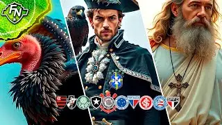 SURPREENDENTE! Times e seus Mascotes do Brasileirão 2025 na IA com suas Histórias Parte 2