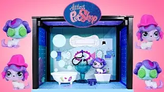 Play Doh Spa Littlest Pet Shop 35 Piece Say Ahh To The Spa Zoe Trent Customizable LPS Toys DCTC