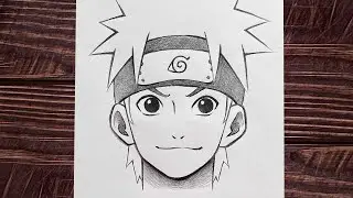 How to draw Naruto | Easy anime sketch | Easy to draw for beginners