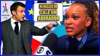 OLIMPÍADAS PUNE CRISTÃOS E TOMA UMA LIÇÃO DE REBECA ANDRADE EM REDE NACIONAL