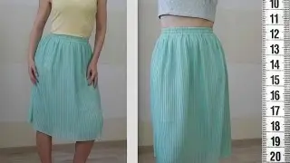 Я ШЬЮ: Юбка-плиссе / I SEW: Plisse skirt