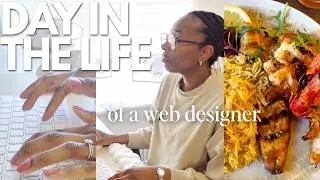 Day in the life of a web designer and content creator | Difficult client + lunch date + new planner