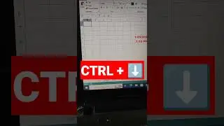 How To Insert Date & Time in Excel ll #ytshorts #shorts #viral #excel