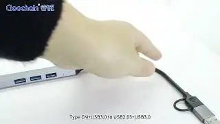 USB 3.0 Hub Splitter – 4-Port Aluminum USB Expander for Laptop & Desktop,High-Speed Data Transfer