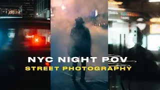 Cinematic Night Street Photography - Sony A7R IV