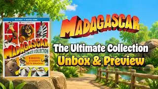 Madagascar The Ultimate Collection Blu-ray | Unbox and Preview