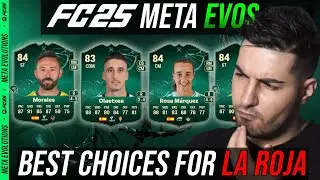BEST CHOICES FOR LA ROJA IS THE BEST EVOLUTION - WHAT ARE THESE GOD TIER CARDS - EA FC 25