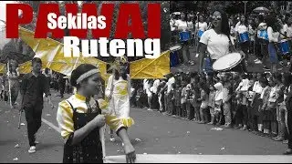 RAME...PAWAI DI RUTENG MEMPERINGATI HUT KE 74 RI
