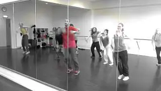 Steven Lima's Hip Hop class on Jan 11th 2013
