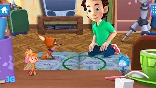 Фиксики - Рефлексы | Симка, Нолик и Дим Димыч | Развивающая Игра мультик про фиксиков для детей