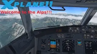 Approach/Landing LOWI (RNAV RNP Z 08)/ 737-800 Zibo/FULL HD