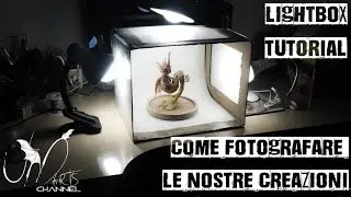 Come fotografare le nostre Creazioni - tutorial - Costruire una LIGHT BOX fatta in casa con 2 euro!