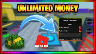 MERGE DROPPERS! UNLIMITED MONEY SCRIPT ROBLOX (INSTANT PARTS!!)